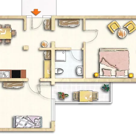 Ferienwohnung Fuchsbau - A43515 Apartment